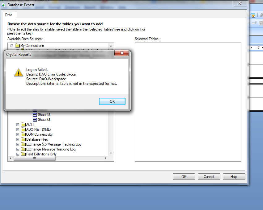 crystal reports 5.0
